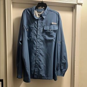 Habit Men's Light Blue Shirt Jacket